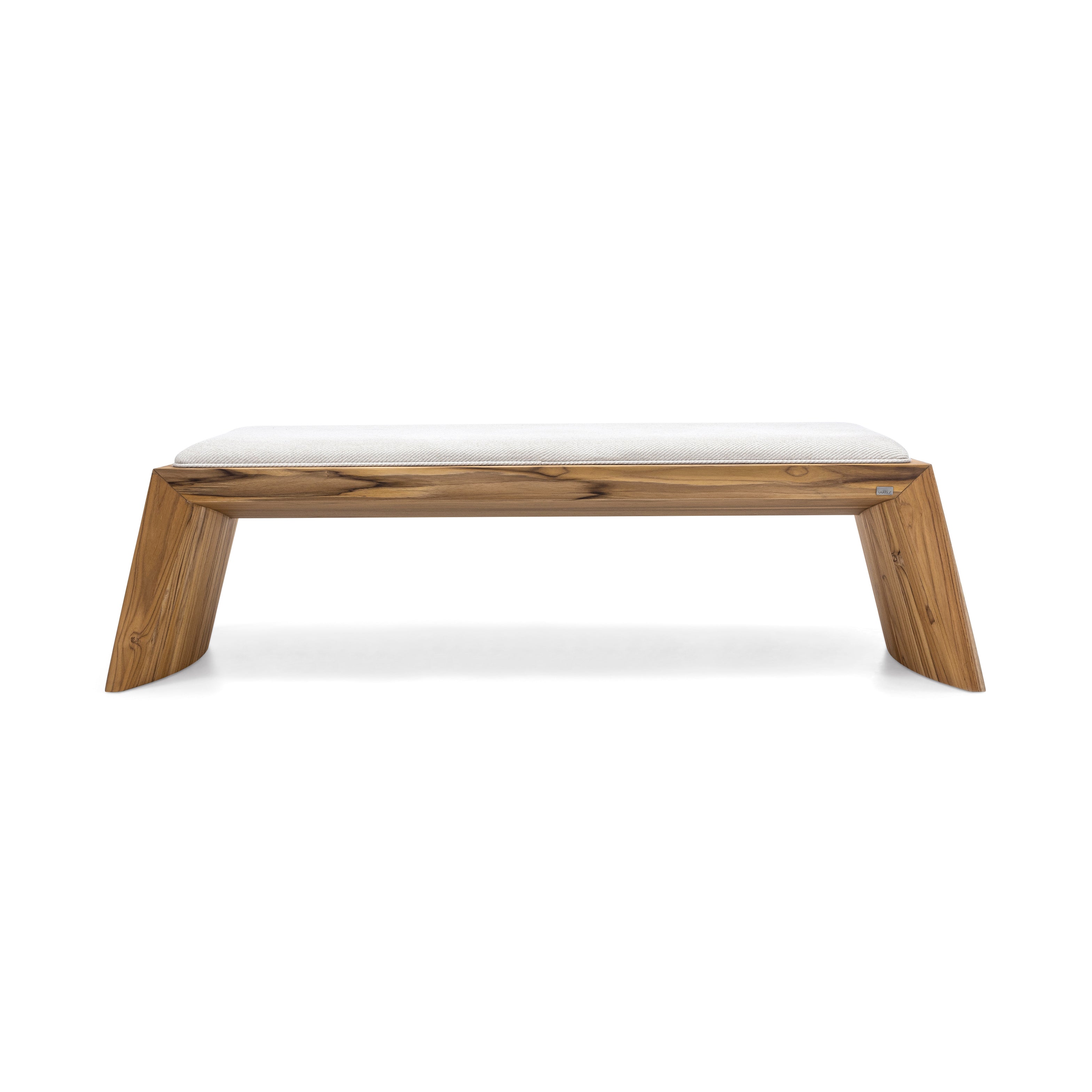 TRAPEZIO Bench 4 Seats In Teak and A2-2591