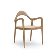 GARDA Dining Chair in Maple and Natural Cane