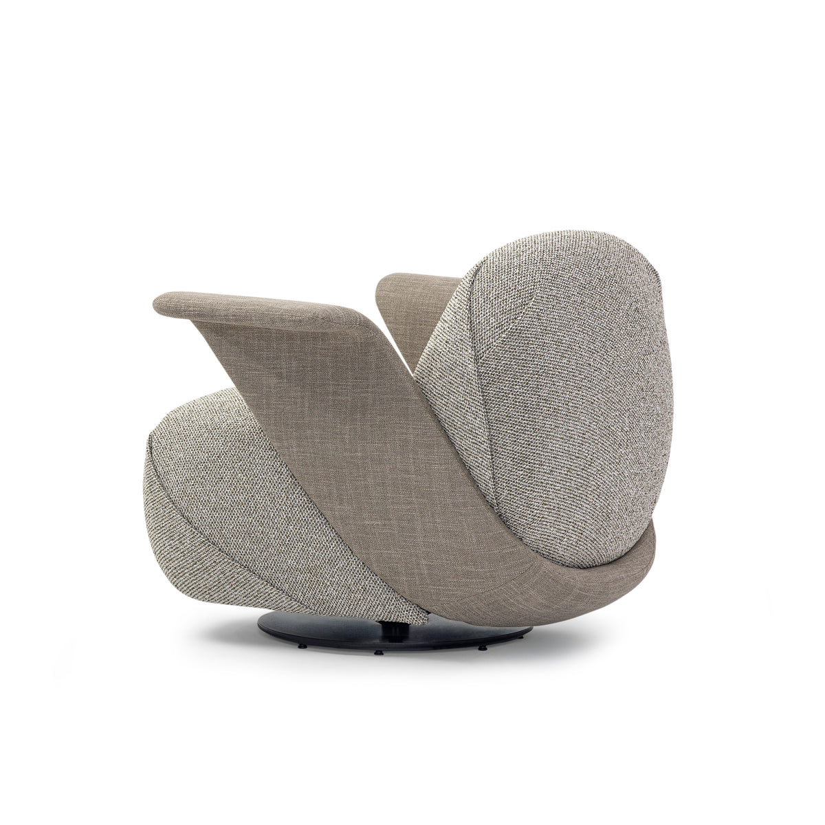 ALADA Swivel Armchair in A8-2955 and A-2899