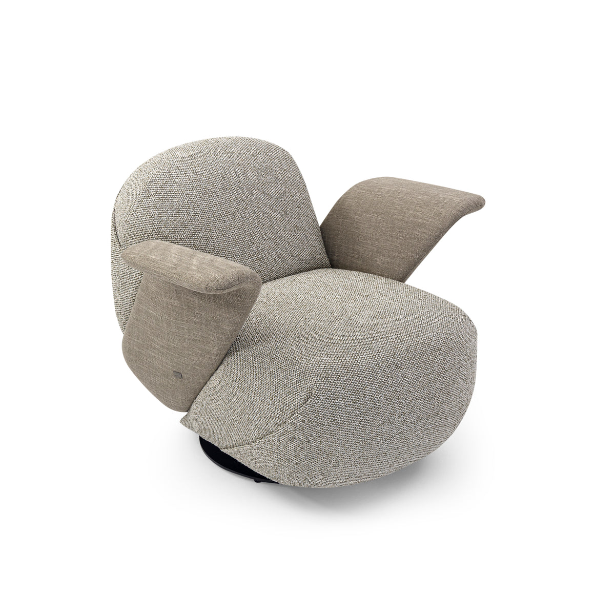 ALADA Swivel Armchair in A8-2955 and A-2899