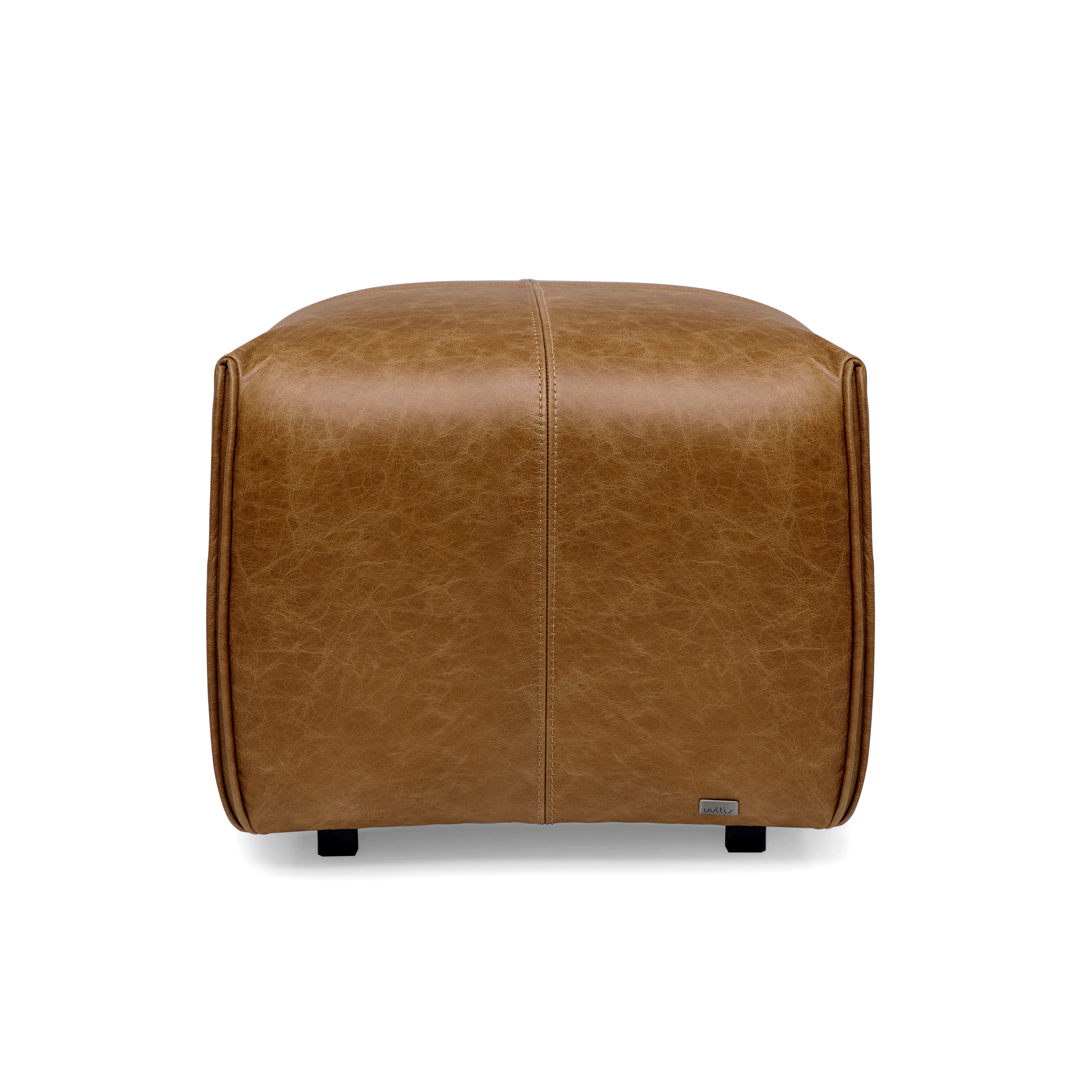 NEW - MH3753 - OTTOMAN (43 x 20 x 17) (Leather)