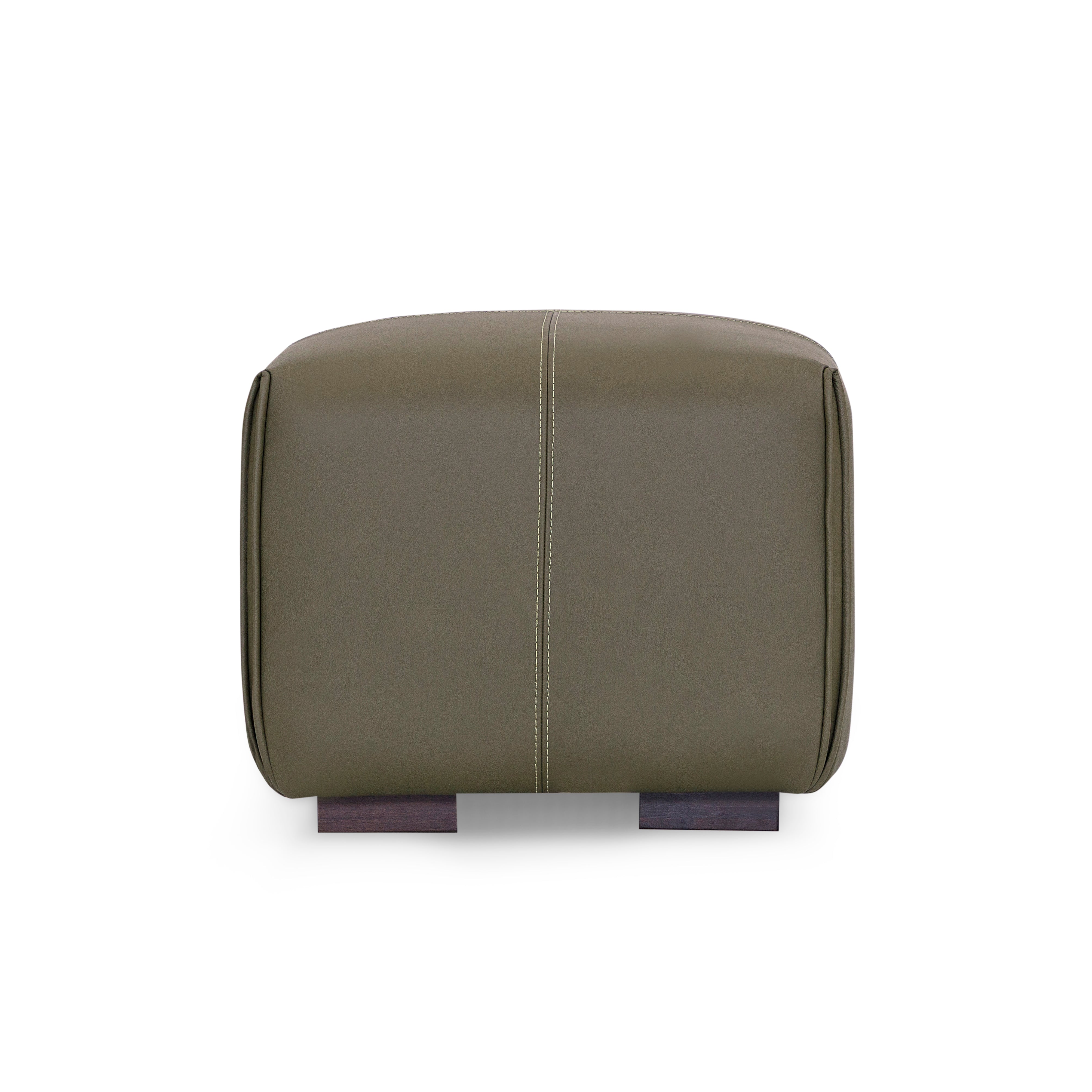 NEW - MH3753 - OTTOMAN (43 x 20 x 17) (Leather)