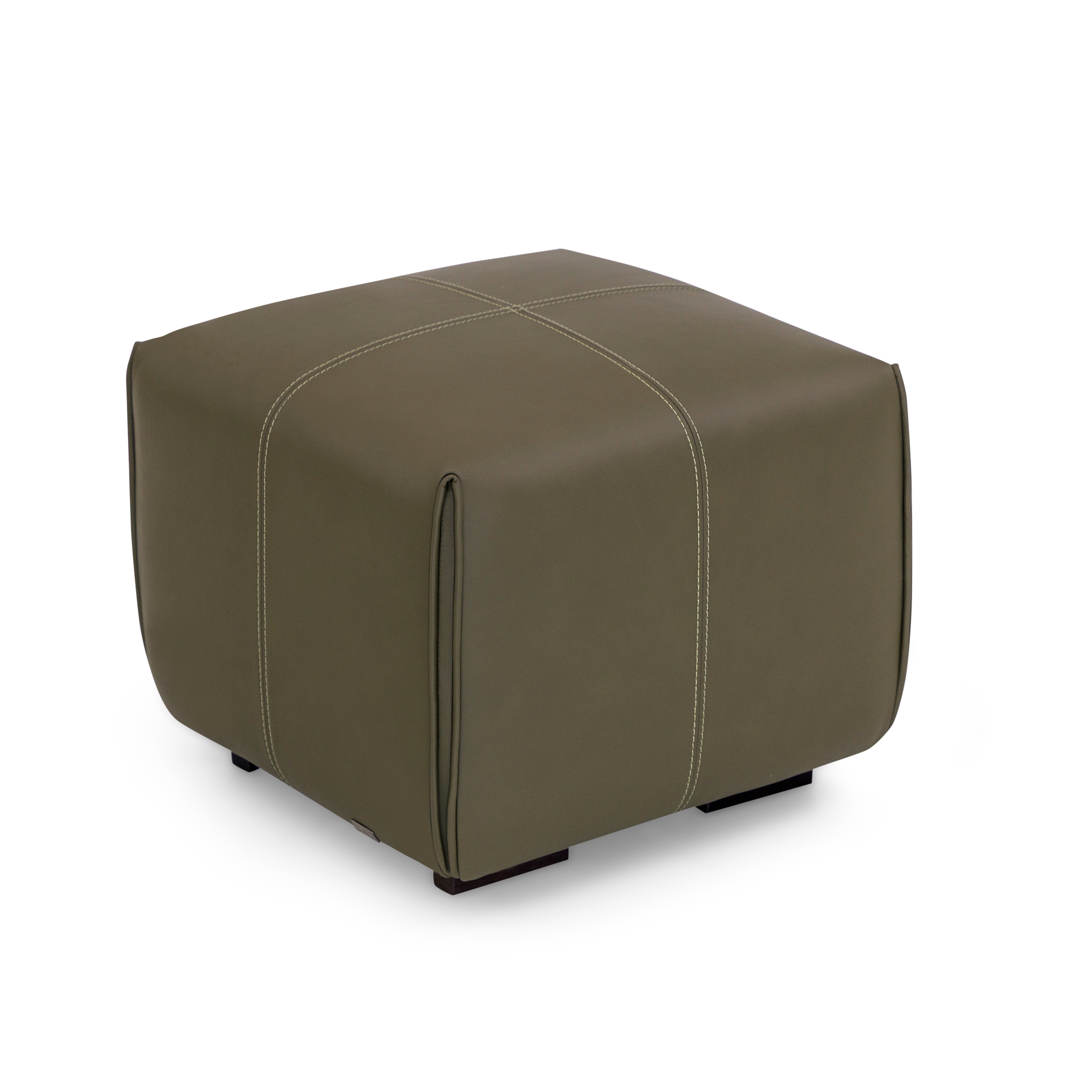 NEW - MH3753 - OTTOMAN (33 x 20 x 17) (Fabric)