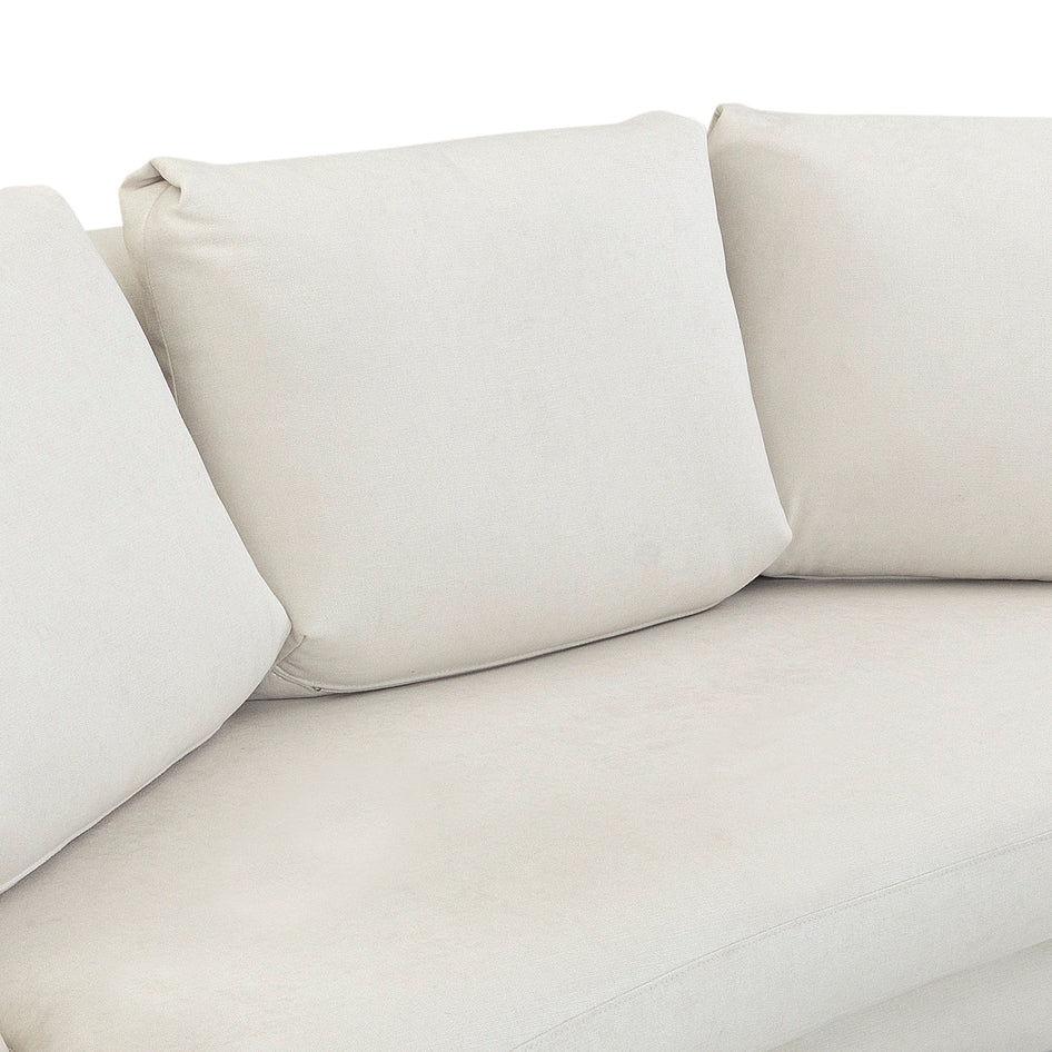 SMILE 3 Seater in AA-2278, G5-2409 and Chocolate Metal