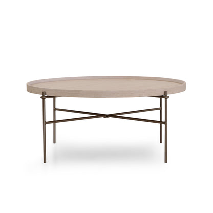 RION Coffee Table 33 in Dover Oak and Chocolate