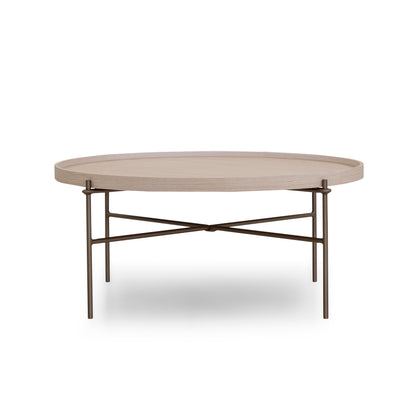 RION Coffee Table 33 in Dover Oak and Chocolate