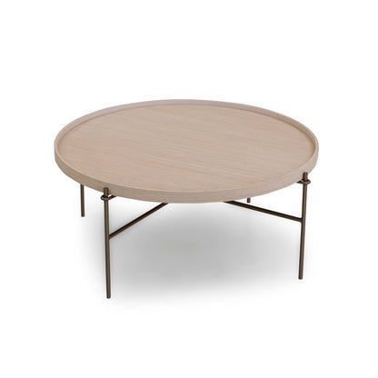 RION Coffee Table 33 in Dover Oak and Chocolate