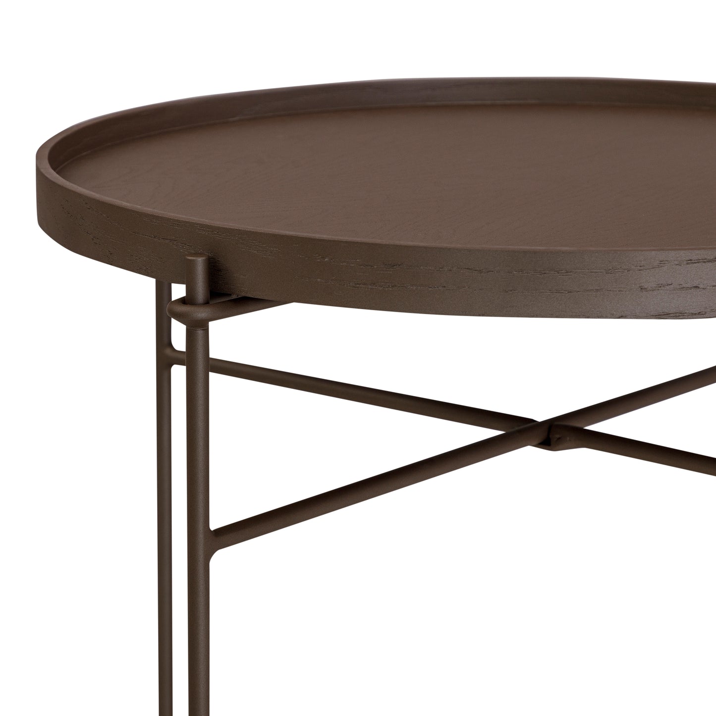 RION Coffee Table 25x19" in Chocolate Oak and Chocolate