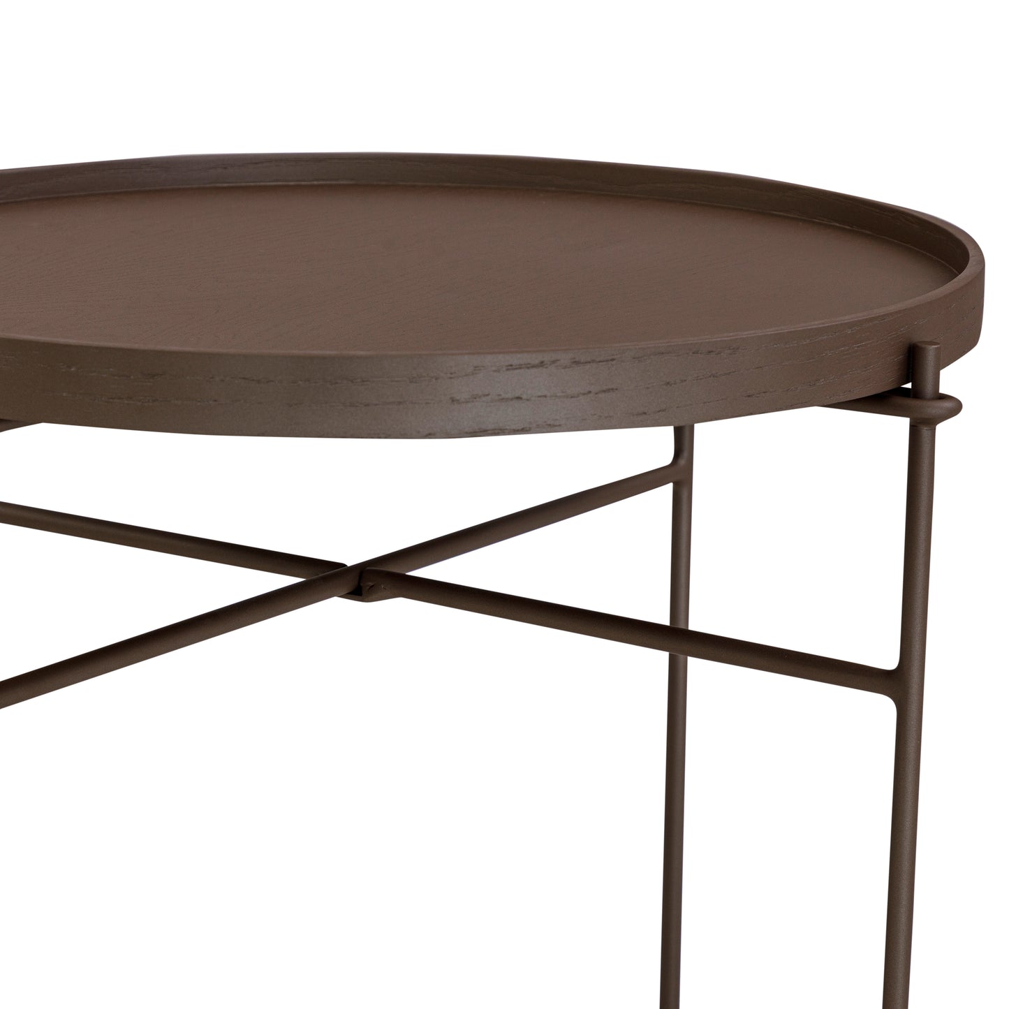 RION Coffee Table 25x19" in Chocolate Oak and Chocolate