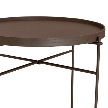 RION Coffee Table 25x19" in Chocolate Oak and Chocolate