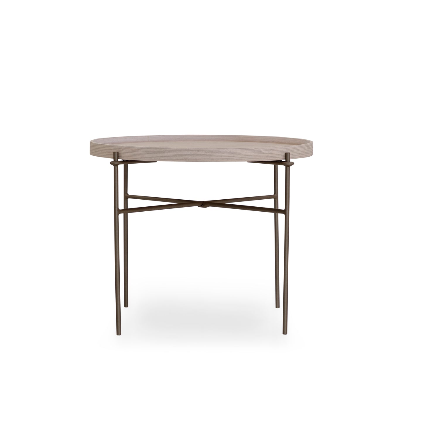 RION Coffee Table 25x19" in Dover Oak and Chocolate