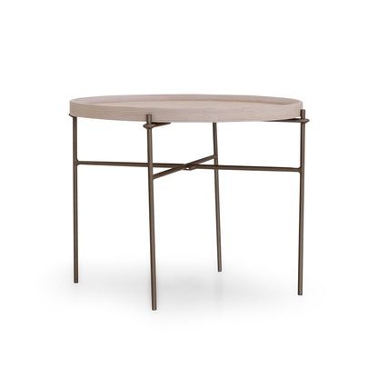 RION Coffee Table 25x19" in Dover Oak and Chocolate