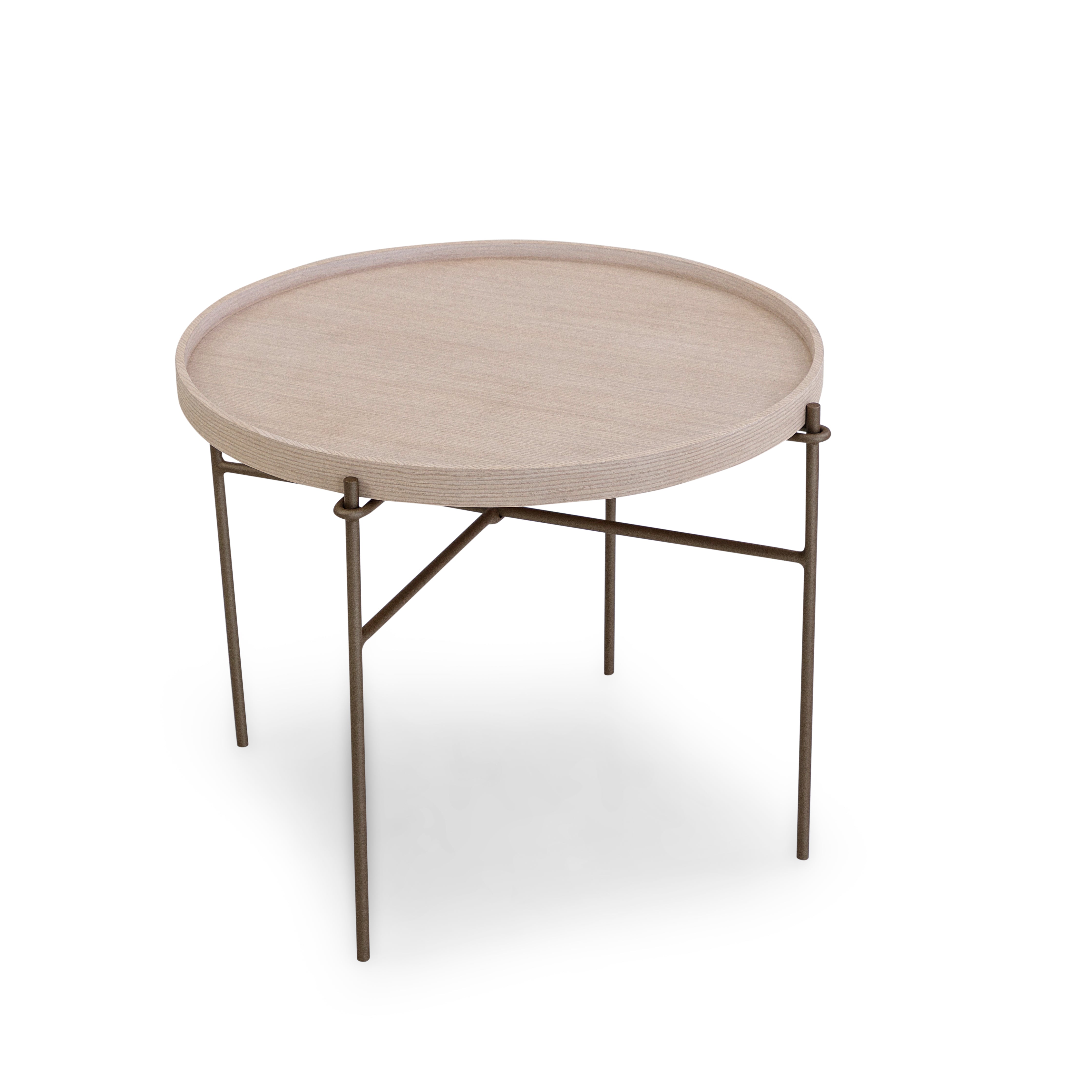 RION Coffee Table 25x19" in Dover Oak and Chocolate
