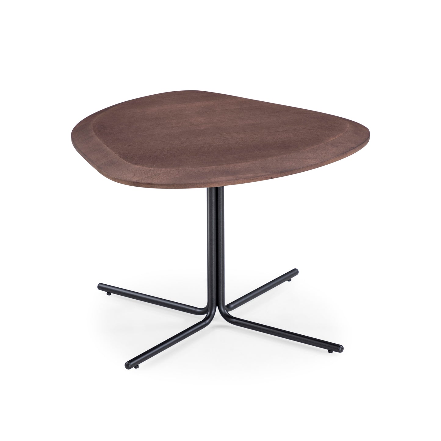 PANTE Coffee Table in Walnut and Black 24”