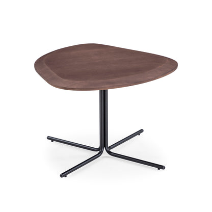 PANTE Coffee Table in Walnut and Black 24”