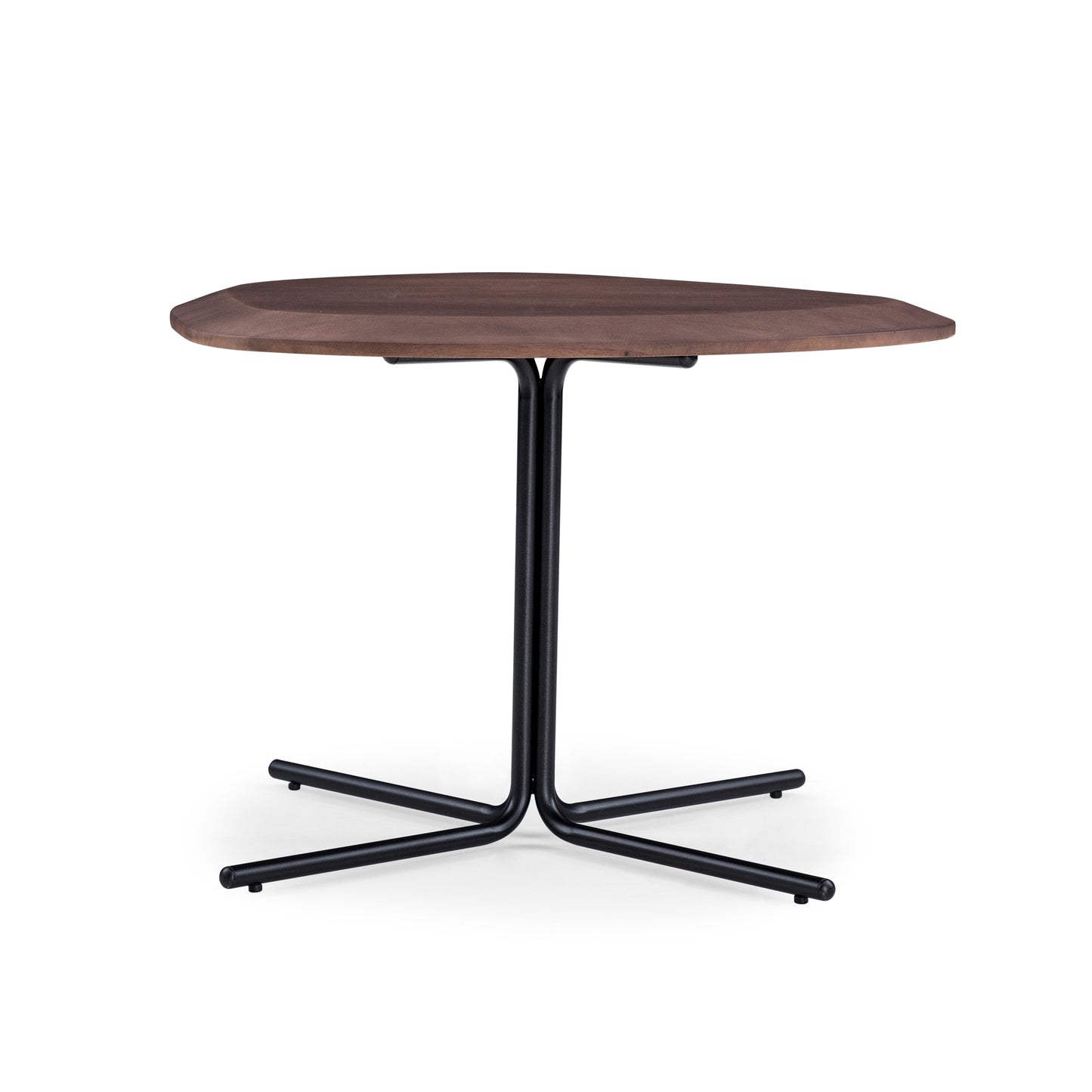 PANTE Coffee Table in Walnut and Black 24”