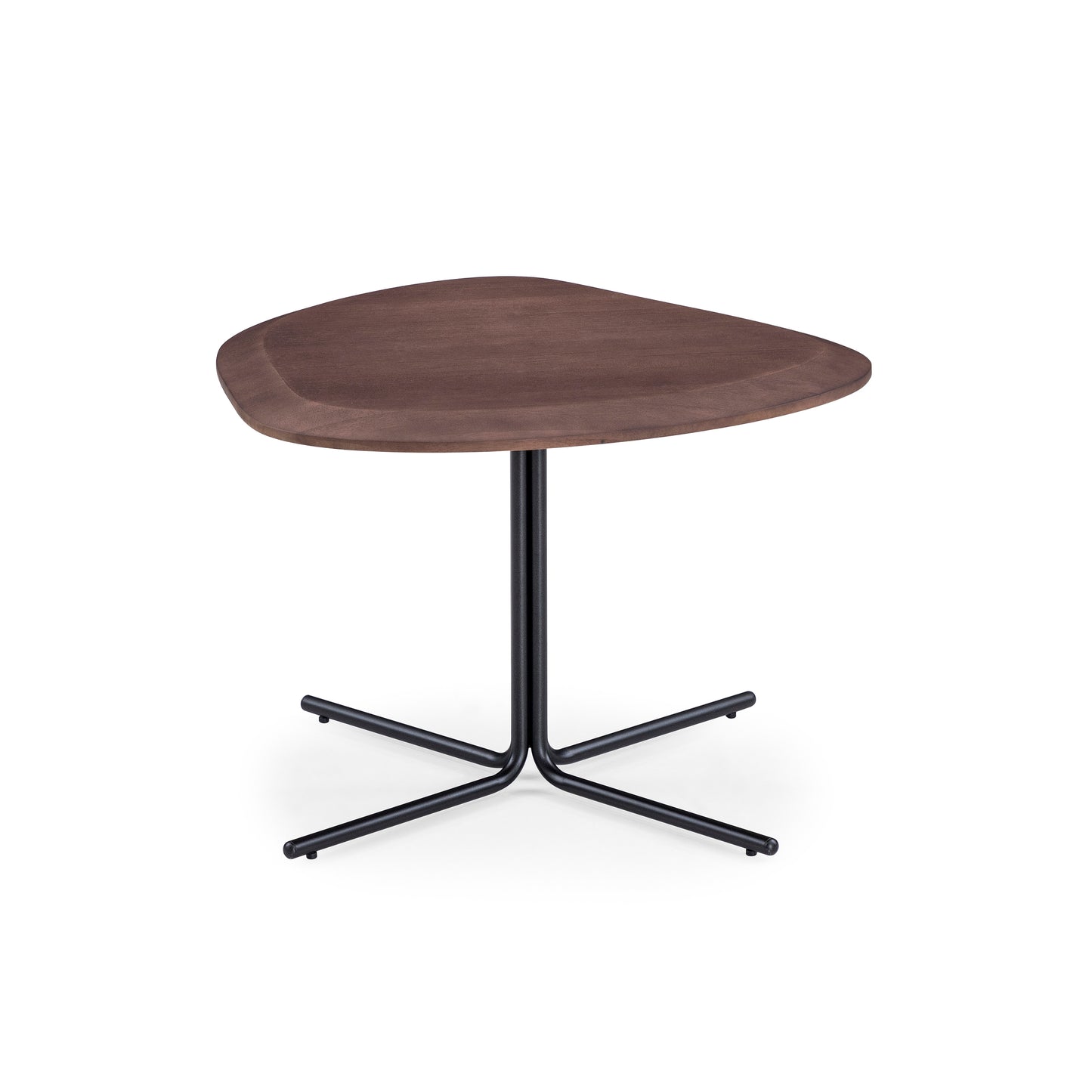 PANTE Coffee Table in Walnut and Black 24”