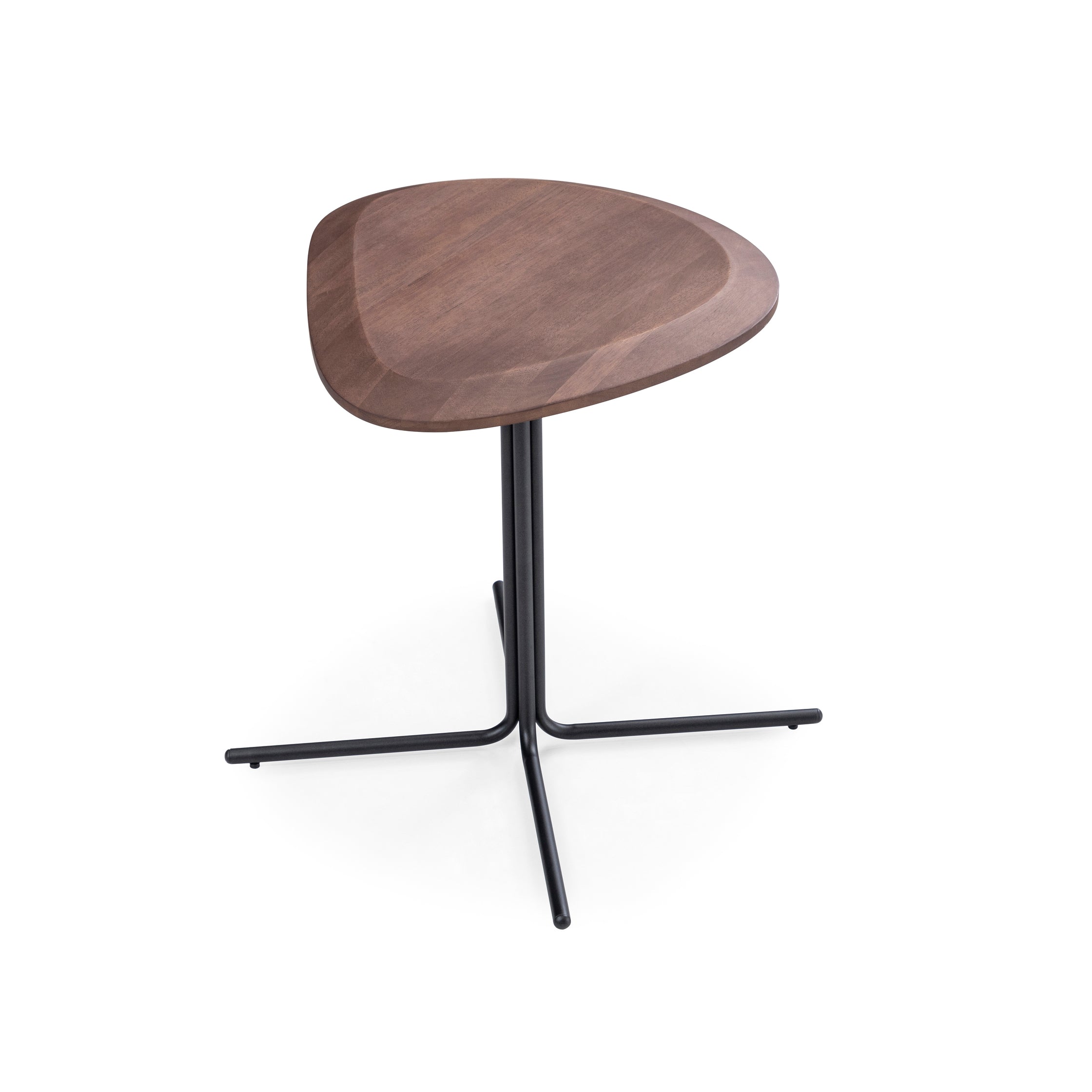 PANTE Coffee Table in Walnut and Black 20”