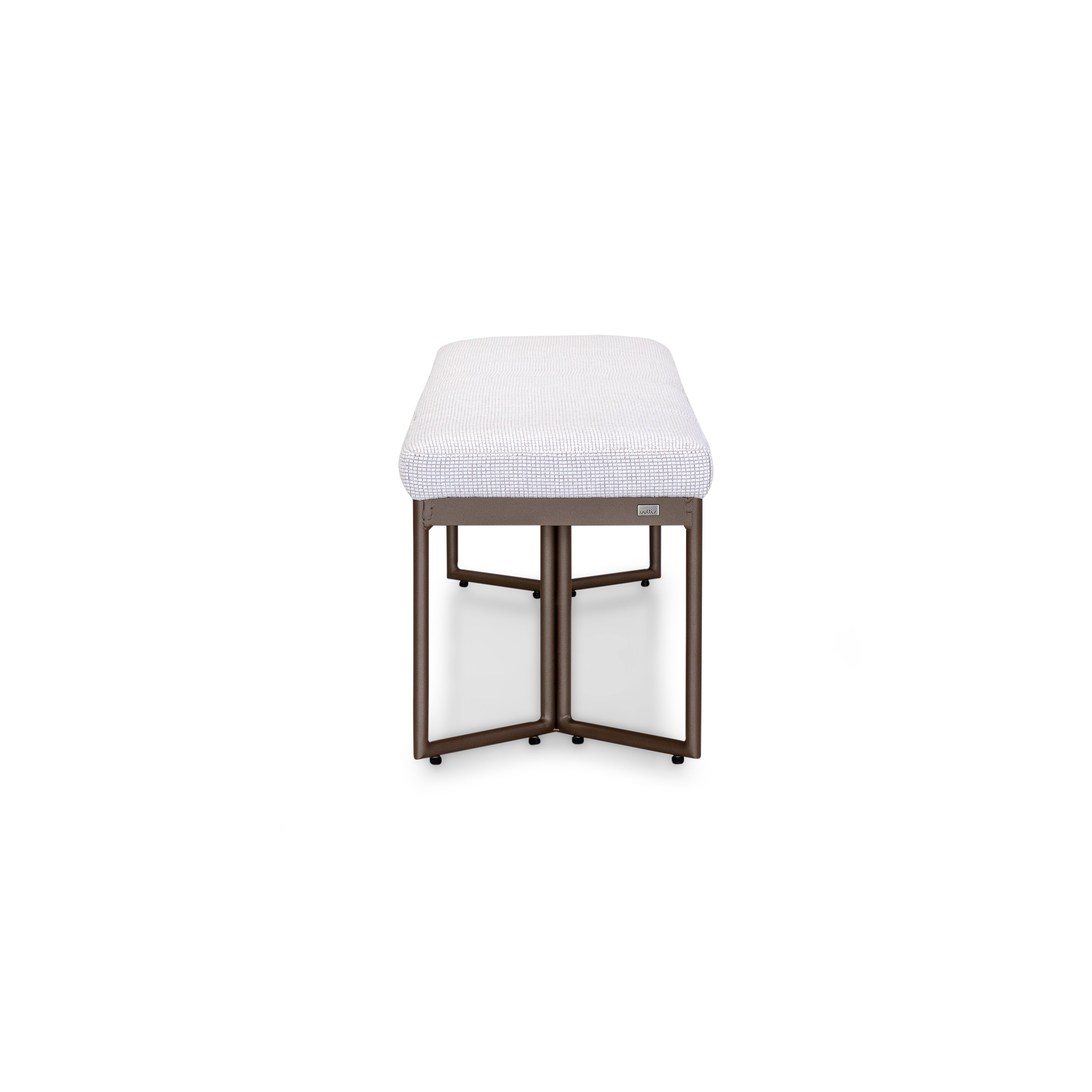 TRINO Outdoor Bench in Chocolate and S80-2866