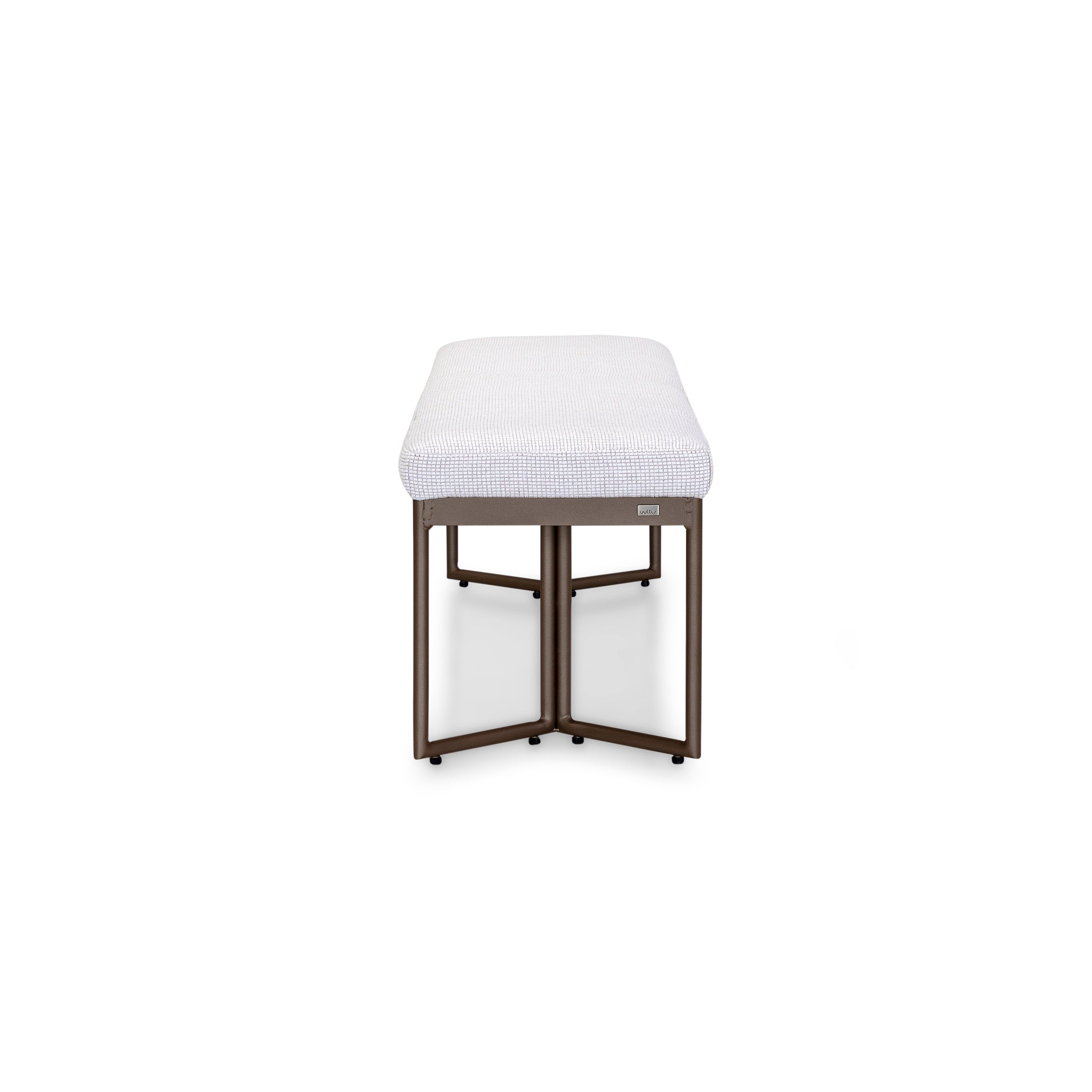 TRINO Outdoor Bench in Chocolate and S80-2866