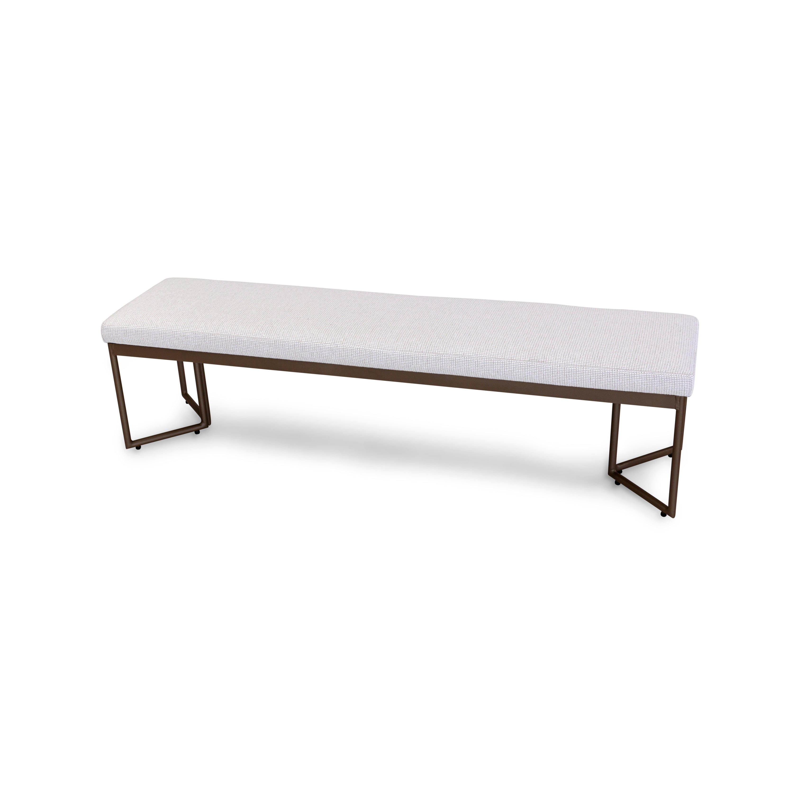 TRINO Outdoor Bench in Chocolate and S80-2866