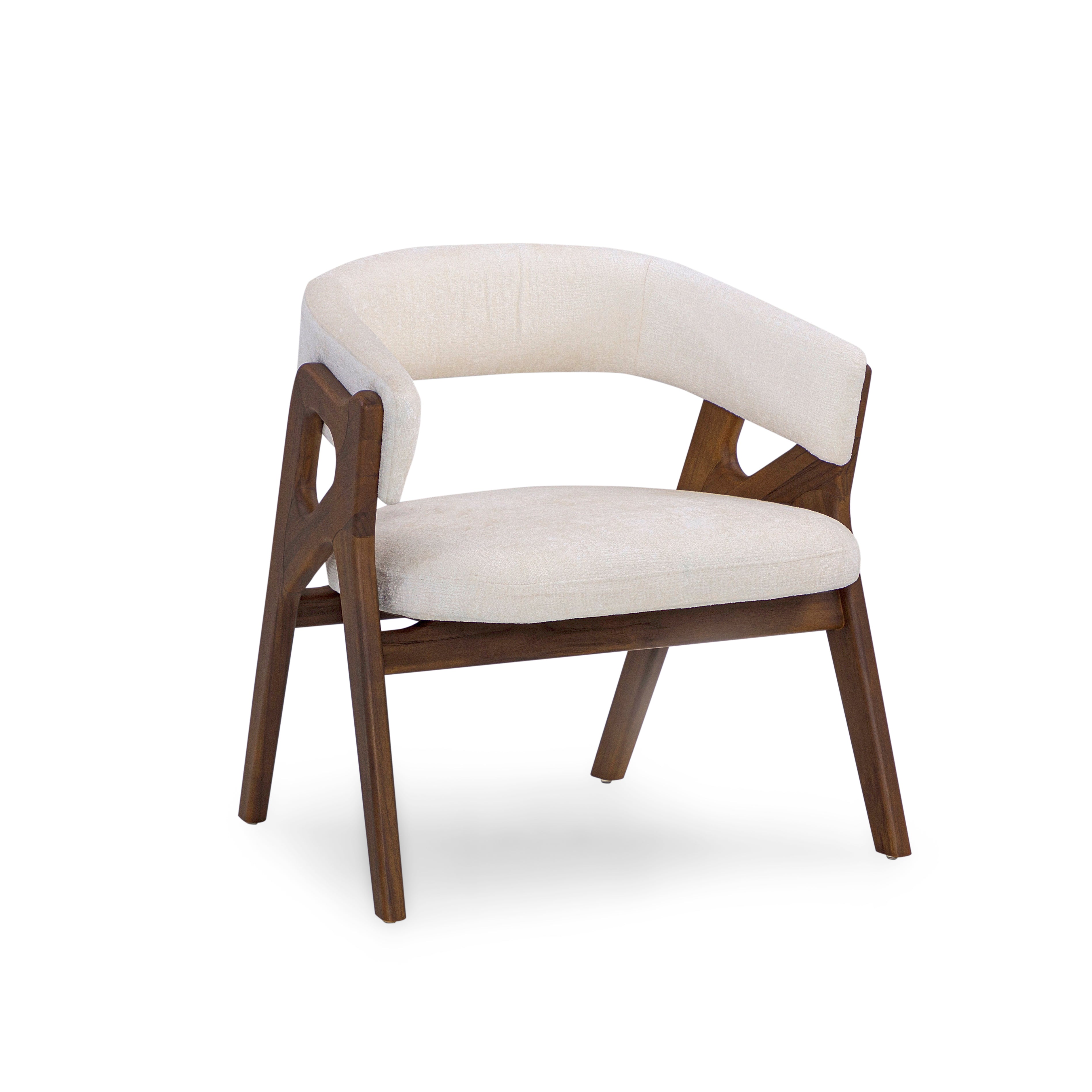 RIVA Dining Chair in Walnut and A3-2592