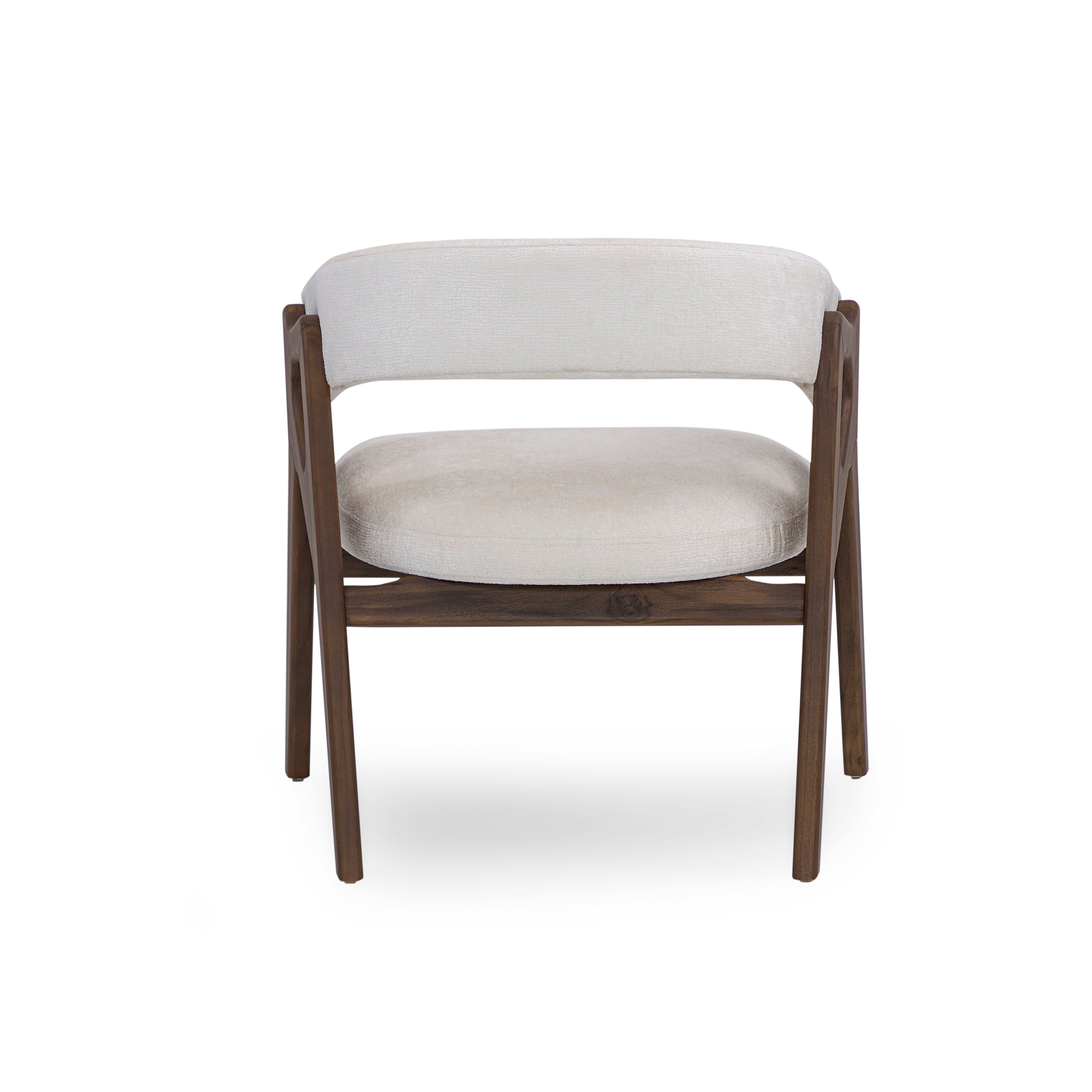 RIVA Dining Chair in Walnut and A3-2592