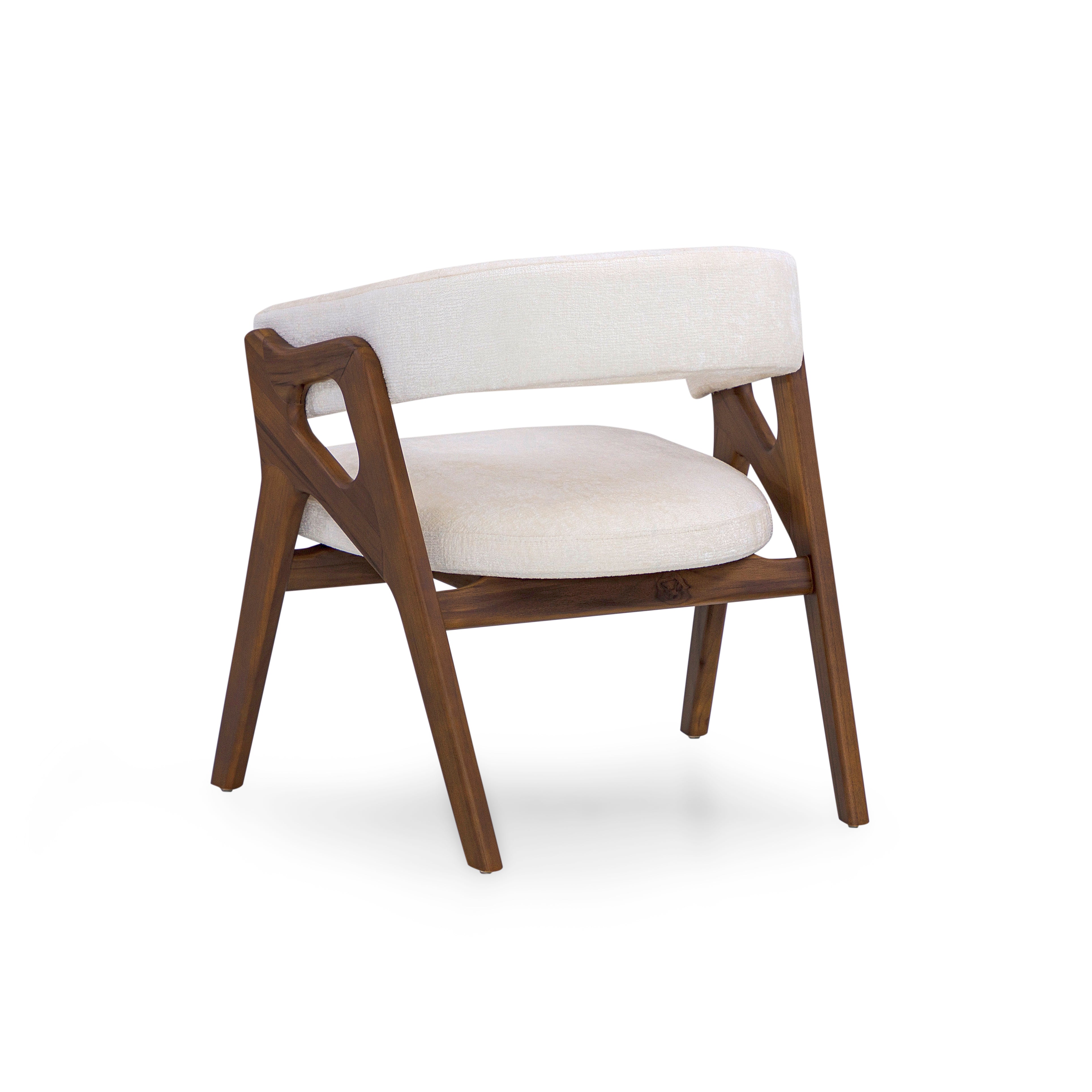 RIVA Dining Chair in Walnut and A3-2592