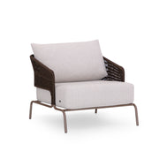 GIG Outdoor Armchair in Chocolate, Brown Rope and S80-2693