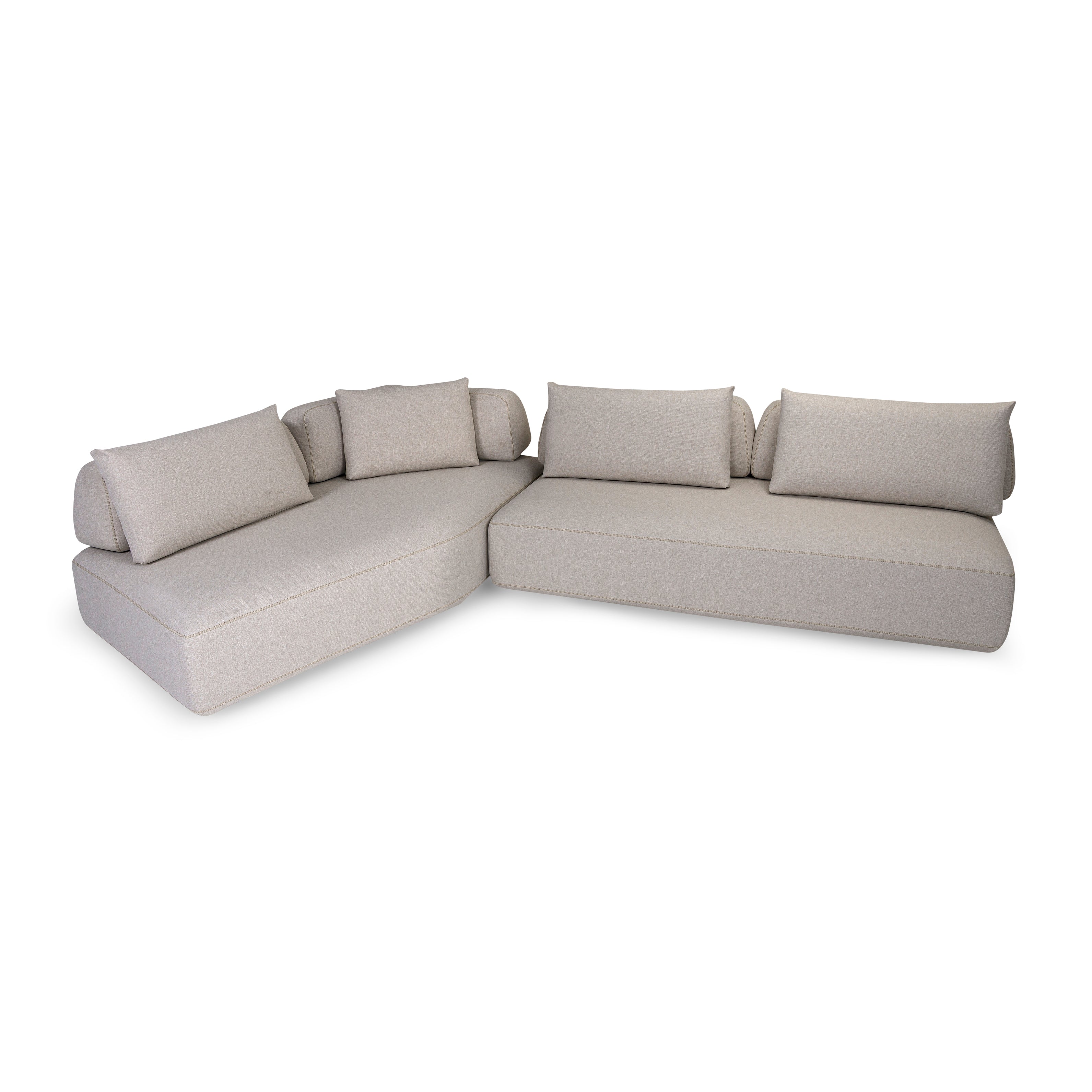 CONNECT Outdoor Sofa Module 101° in S80-2693 (No stitching)