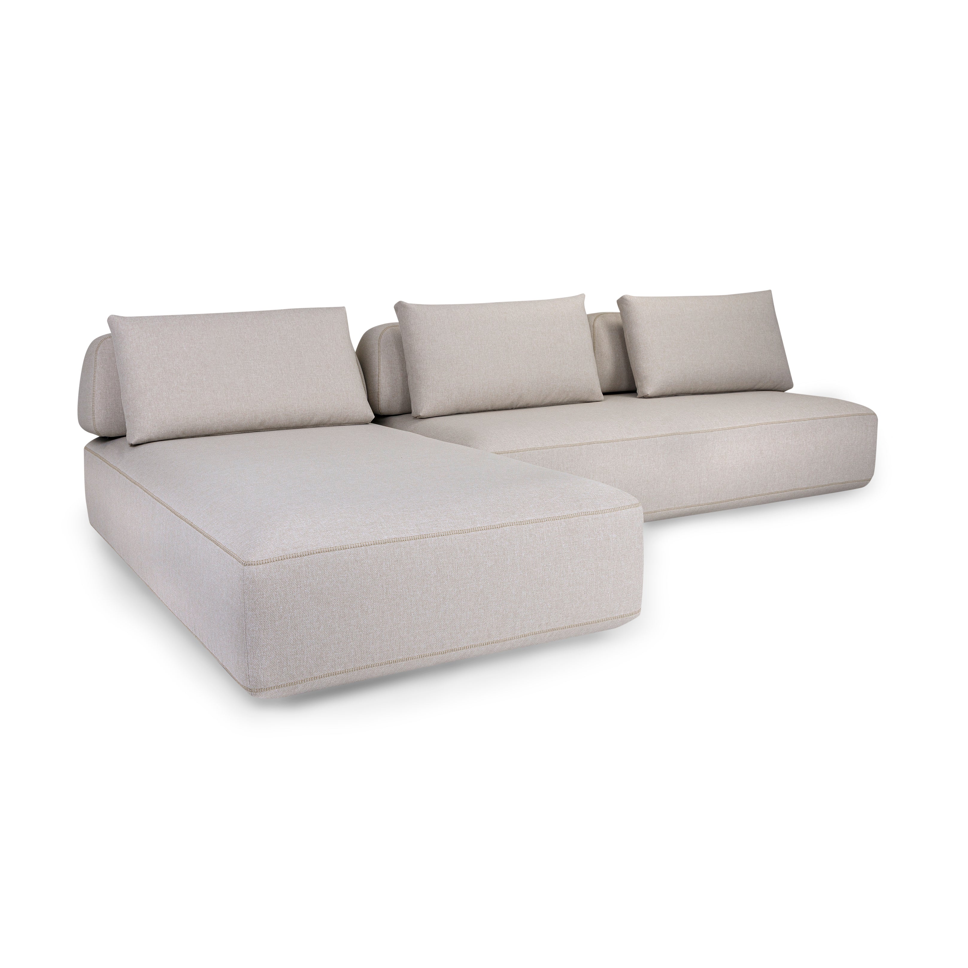 CONNECT Outdoor Sofa Module 101° in S80-2693 (No stitching)