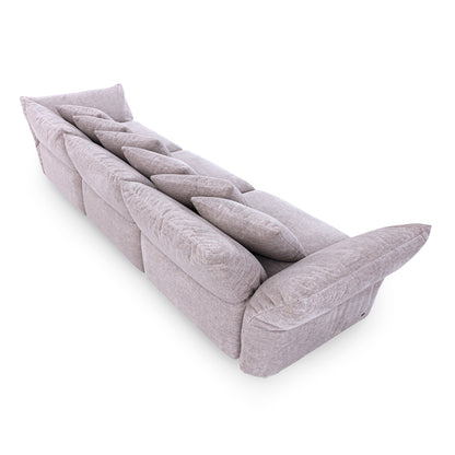 URUBICI Sofa 135" in Beige Fabric