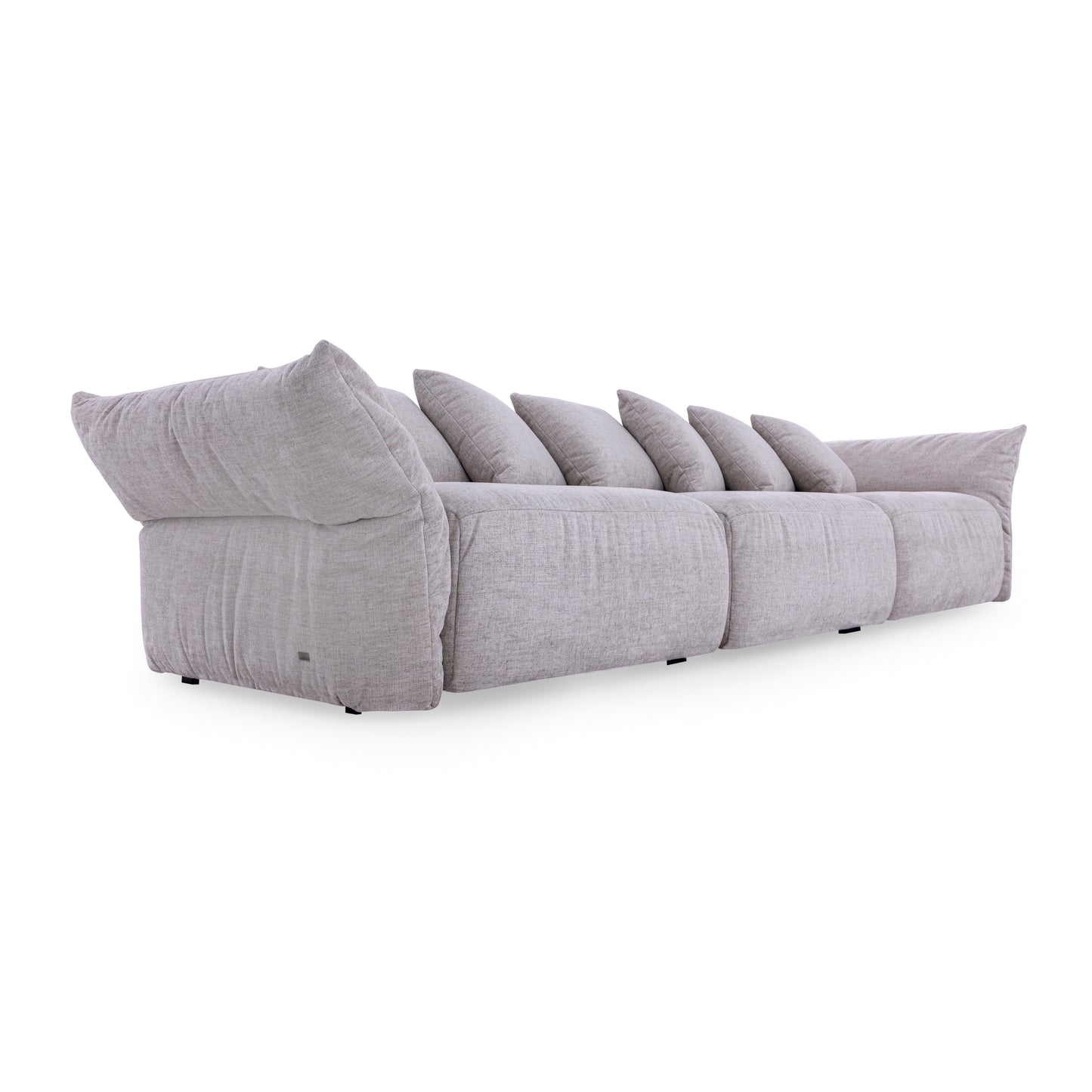 URUBICI Sofa 135" in Beige Fabric