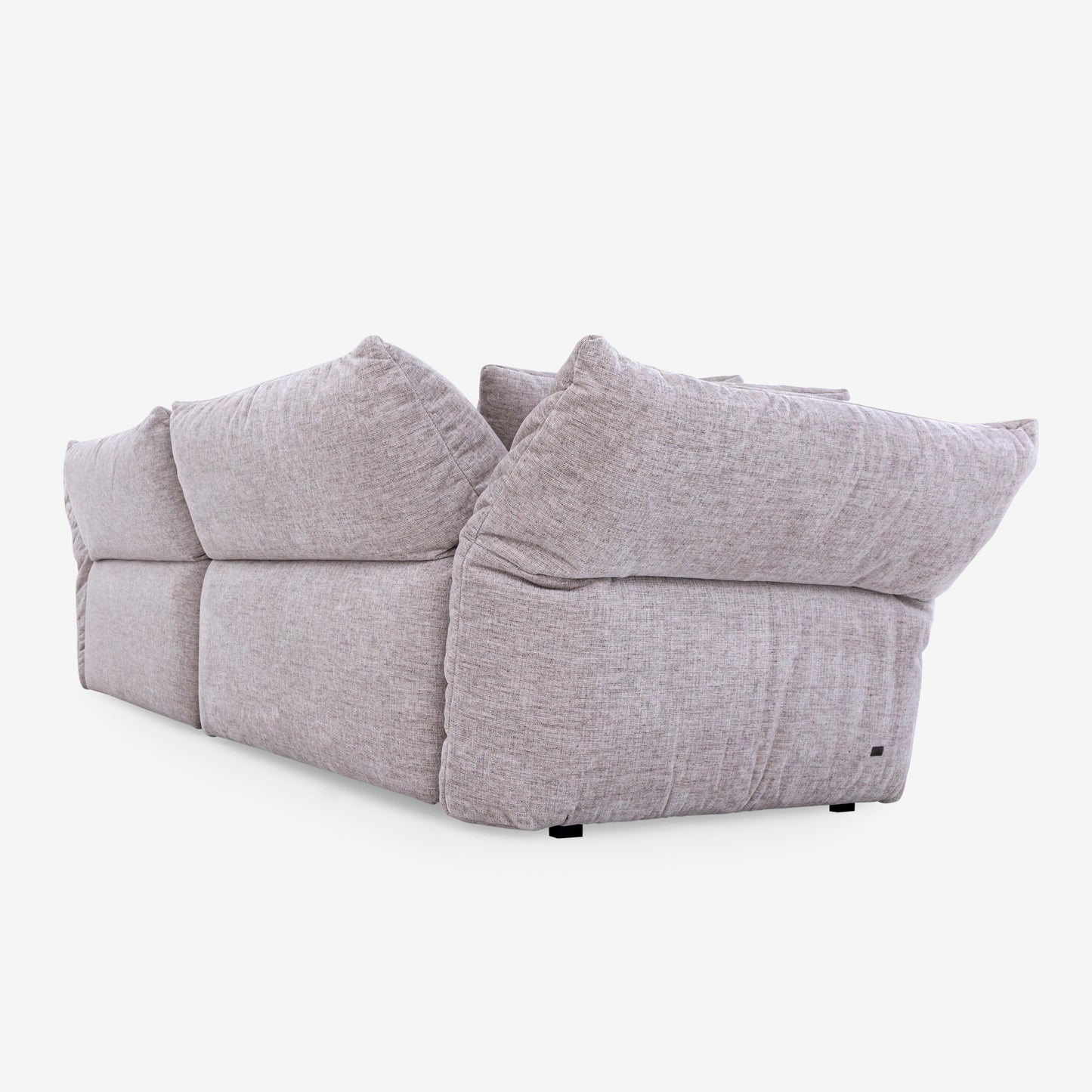 URUBICI Sofa in Beige Fabric 100"