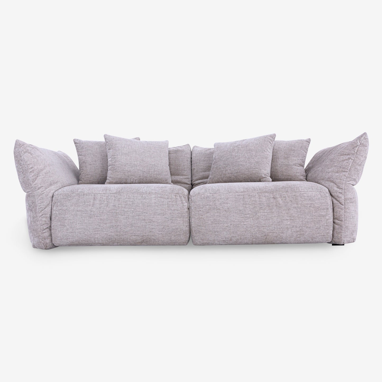 URUBICI Sofa in Beige Fabric 100"