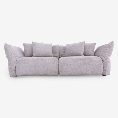 URUBICI Sofa in Beige Fabric 100"
