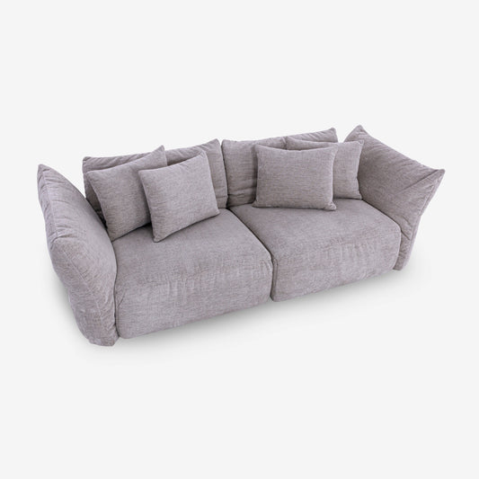 URUBICI Sofa in Beige Fabric 100"