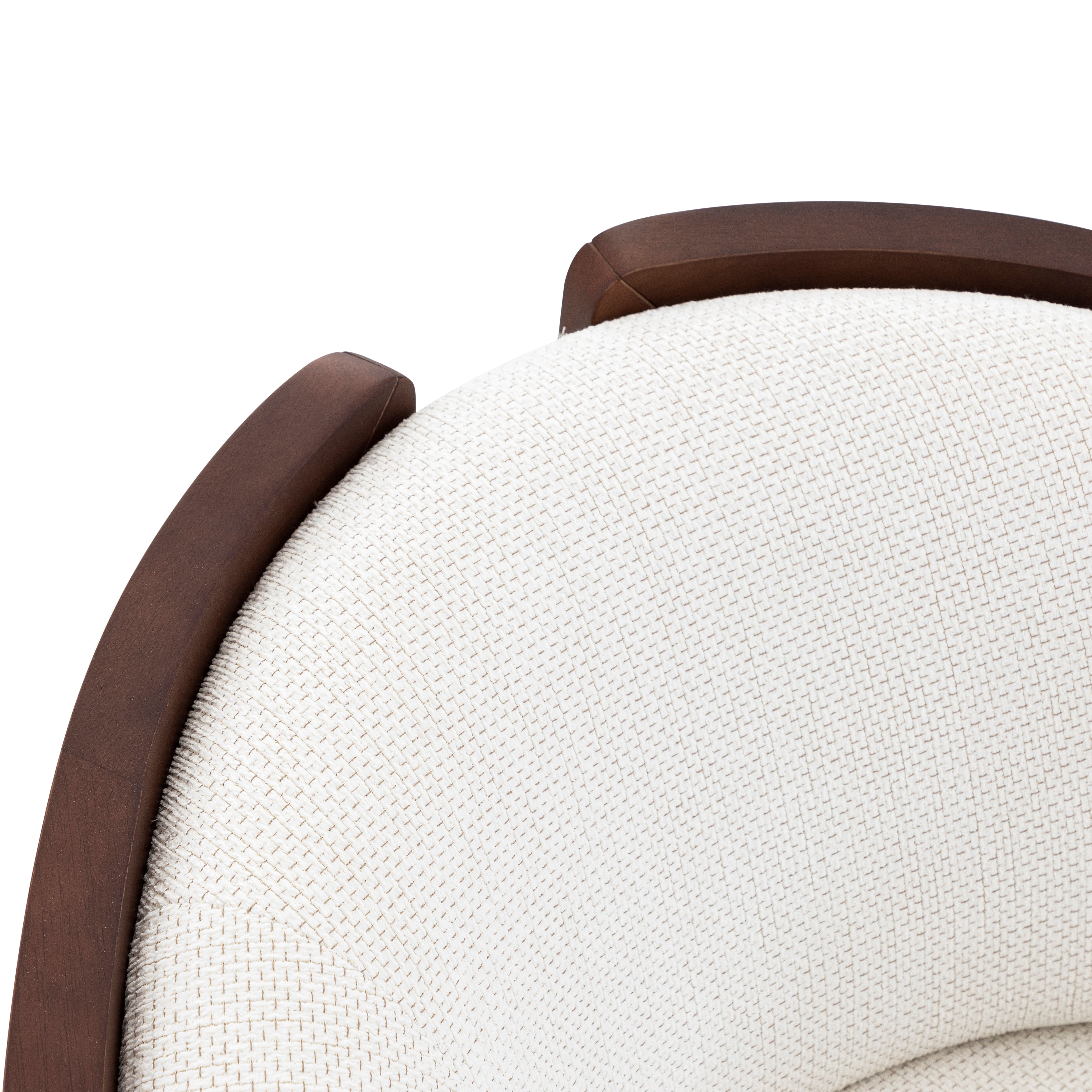 LIRIO Armchair in Walnut and A3-2460 with Walnut Cane