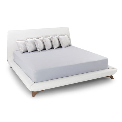 URBANIS Double Bed in Walnut and AA-2278