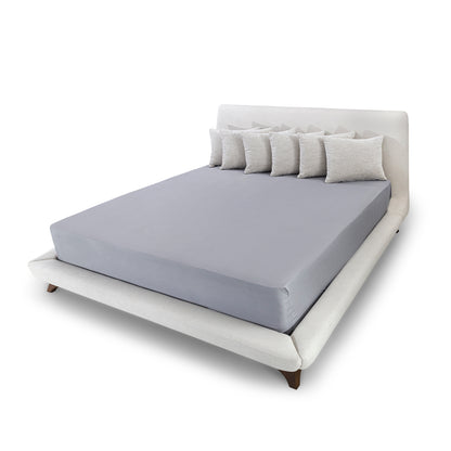 URBANIS Double Bed in Walnut and AA-2278