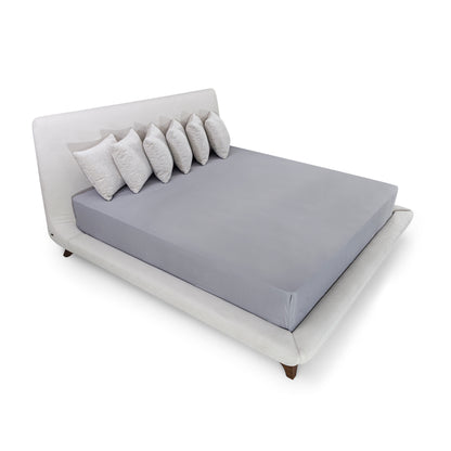 URBANIS Double Bed in Walnut and AA-2278