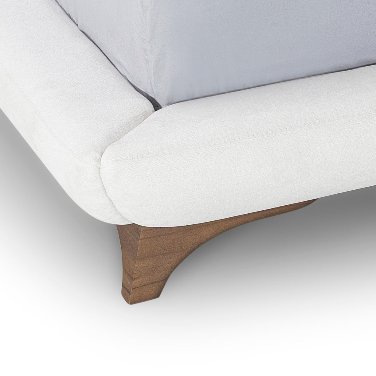 URBANIS Double Bed in Walnut and AA-2278