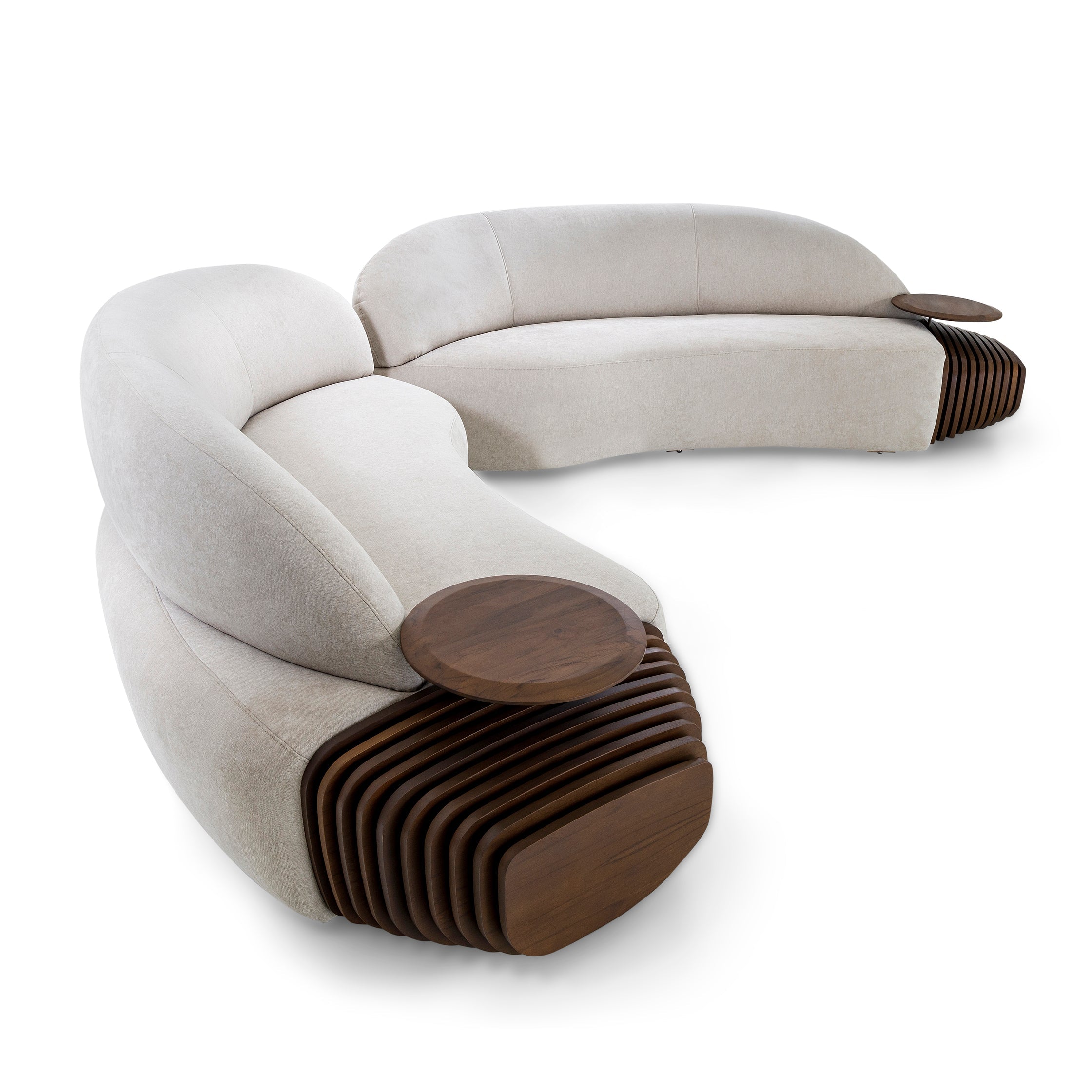 RUY - MH9639 - ROUND TABLE TOP (Leather)