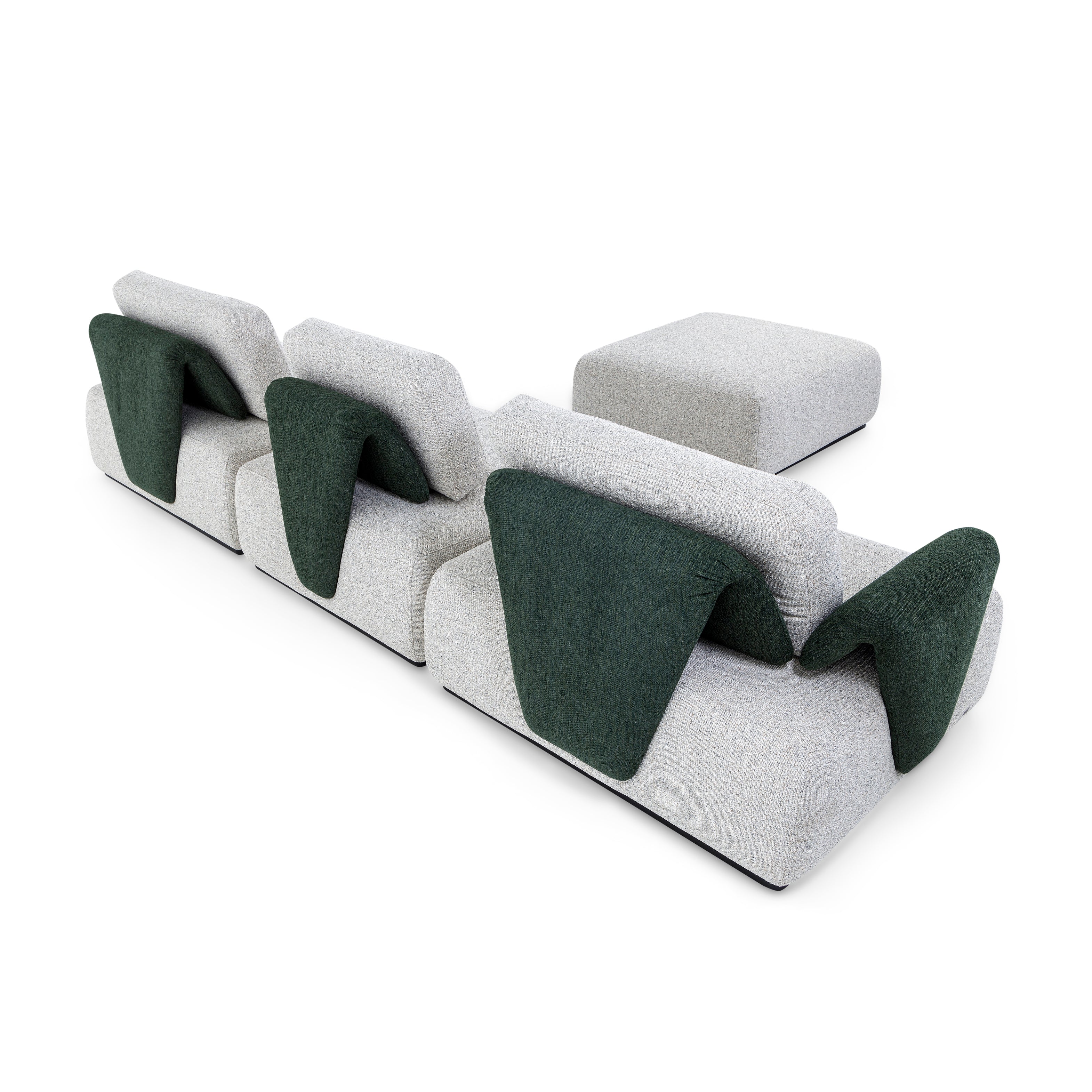 PAIPE - MH9642 - MODULE 51" W/OUT ARM (Leather)