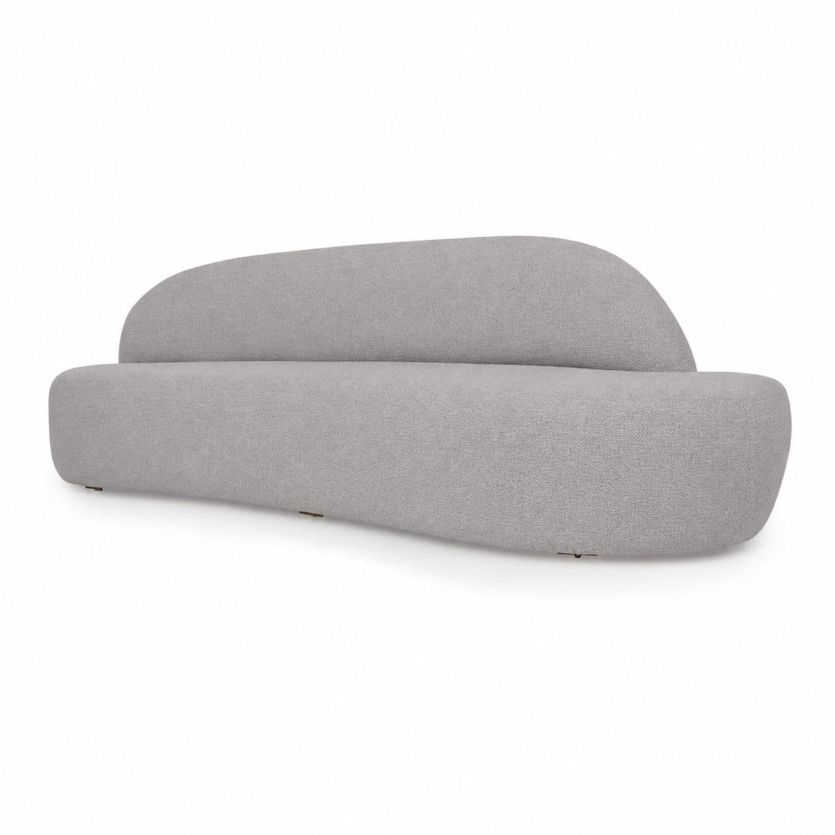 RUY Sofa in Taupe fabric 110" Left Side