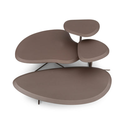 PANTE Coffee Table in Chocolate Finish 39”