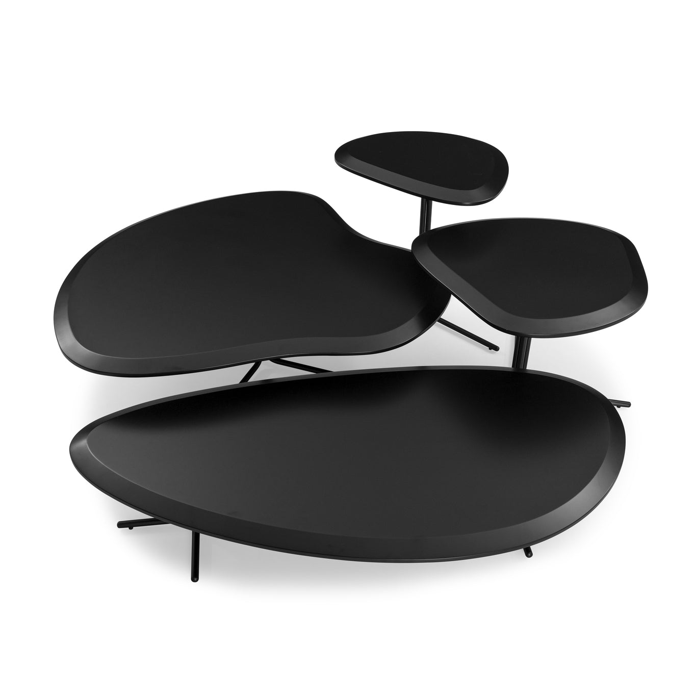 PANTE Coffee Table in Black and Black 47”