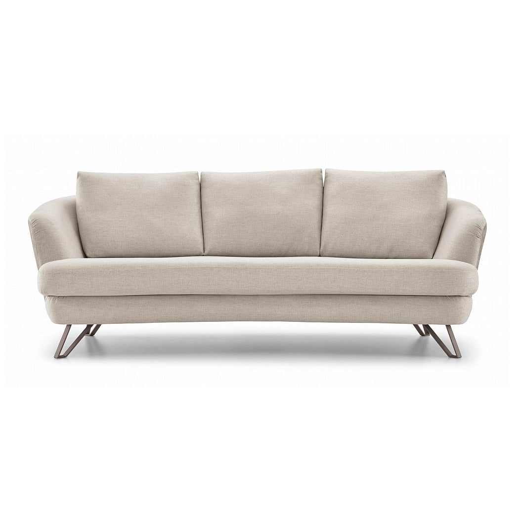 SMILE - MH4184 - LOVESEAT WITH CHAISE (Leather)