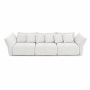 URUBICI Sofa 151" in White Fabric