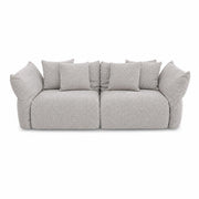 URUBICI Sofa 116" in Light Grey Fabric